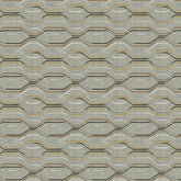 Grey/White/Black/Gold—96% Polyester, 4% Linen—54"-Inches Wide—Sold by the Yard—Nationwide Shipping